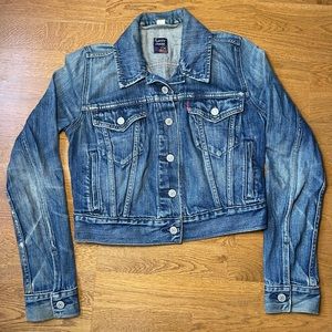 Levi’s dark wash denim jacket